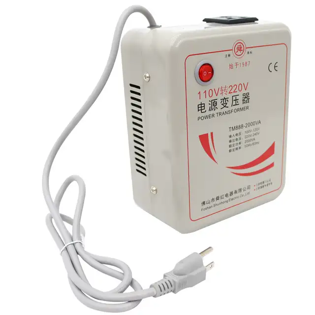 Transformer 110V Convert to 220V 2000W Adapter 212992 - Photo 4