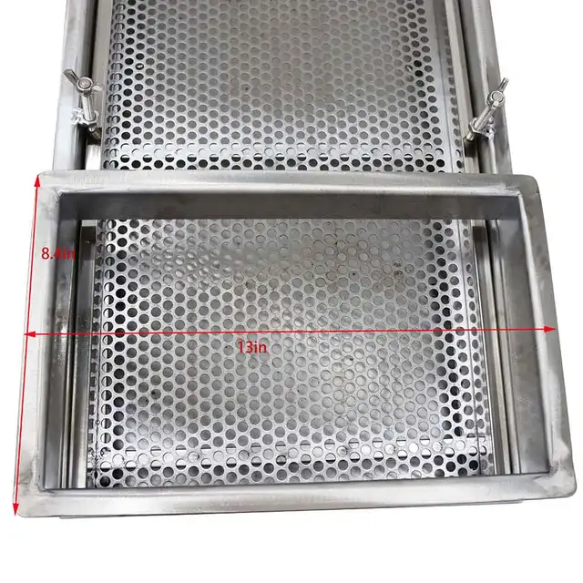 Full Stainless Steel Linear Vibrating Screen w/7mm Screen 230195 - Photo 10
