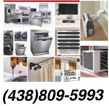 installation de rideaux,étagère,mirroir,télévision,meuble