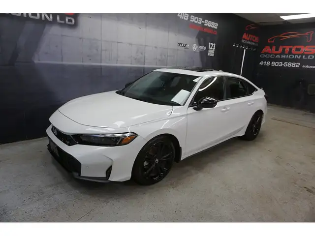 2025 Honda Civic Si Sedan SI 200HP MANUEL SIÈGE GPS NAV AUDIO BO - Photo 3