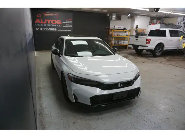 2025 Honda Civic Si Sedan SI 200HP MANUEL SIÈGE GPS NAV AUDIO BO - Photo 4