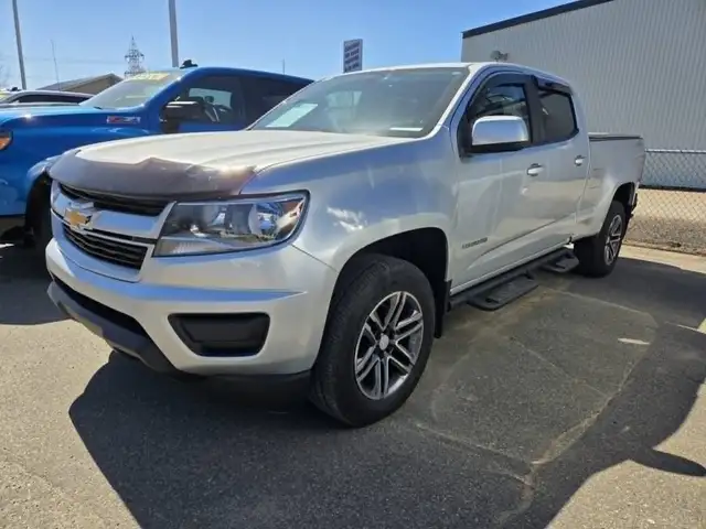 2019 CHEVROLET COLORADO CREW CAB, LWB, WT WT, 4X4, CREW CAB, BLU