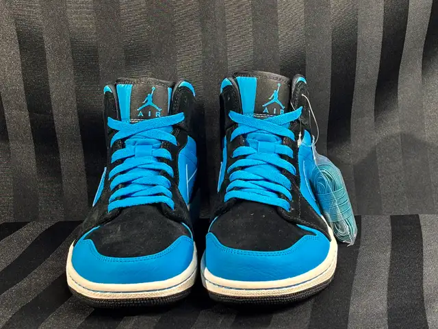 AIR JORDAN 1 MID ''DARK POWDER BLUE'' 2014 - Photo 3