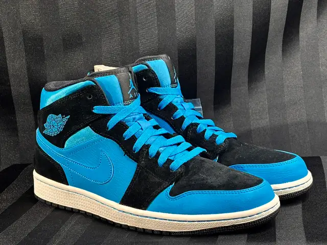 AIR JORDAN 1 MID ''DARK POWDER BLUE'' 2014 - Photo 6