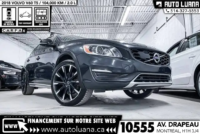 2018 VOLVO V60 Cross Country T5 CROSS CROUNTY AWD TOIT/MAGS/NAVI - Photo 3