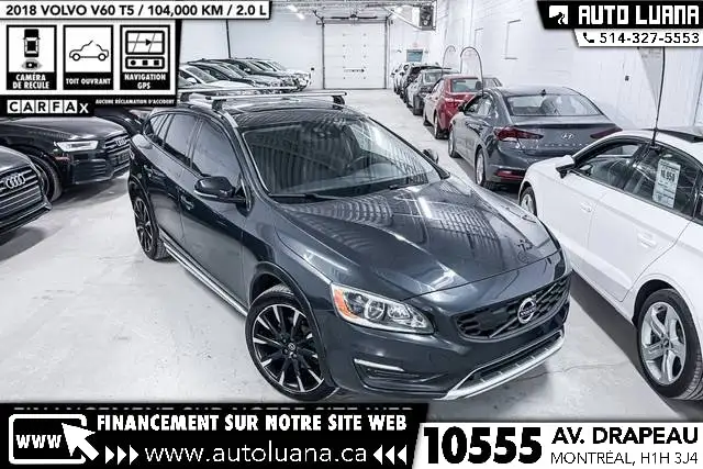 2018 VOLVO V60 Cross Country T5 CROSS CROUNTY AWD TOIT/MAGS/NAVI - Photo 5