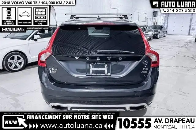 2018 VOLVO V60 Cross Country T5 CROSS CROUNTY AWD TOIT/MAGS/NAVI - Photo 8