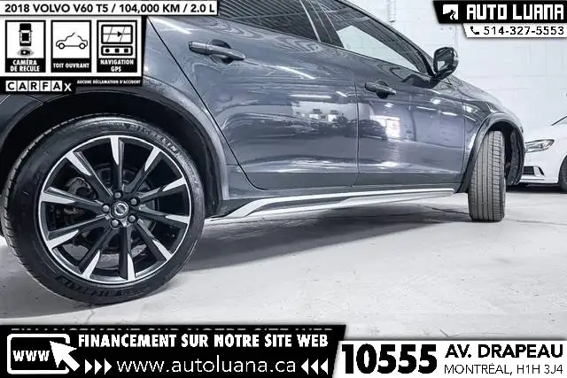 2018 VOLVO V60 Cross Country T5 CROSS CROUNTY AWD TOIT/MAGS/NAVI - Photo 9
