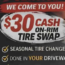 SAME DAY TIRE CHANGE SERVICE - I COME TO YOU