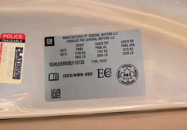 2011 BUICK LUCERNE CXL PREMIUM - Photo 55