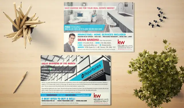 1000 Flyers 8.5x5.5 100lb Gloss Text Only $125 Free Shipping GTA - Photo 3