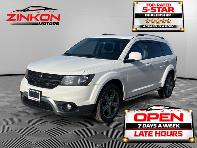 2017 Dodge Journey CROSSROAD | AWD | CLEAN CARFAX | V6 | LEATHER