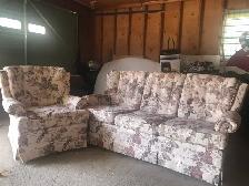 couch and chair for sale