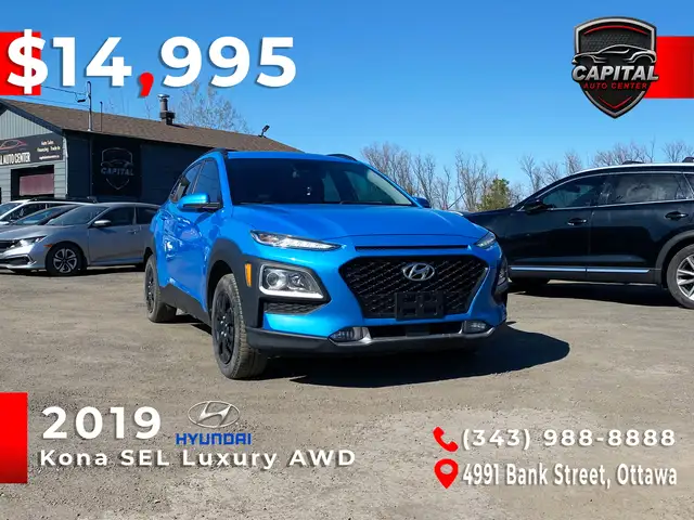 2019 Hyundai Kona Luxury AWD