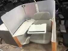Steelcase Brody Privacy Lounge Chair with Study Pod!