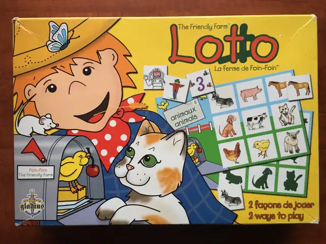 Jeux de société (10 jeux) – Enfants de 2 à 6 ans et plus (no1)