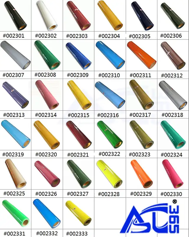 1ydx20" PU Vinyl Heat Press Transfer HTV Cut Plotter 002301 - Photo 2