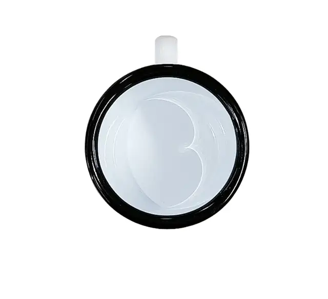 48pcs 12 oz Enamel Cup Black Sublimation Mug Heat Press 000993 - Photo 4