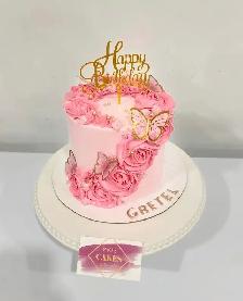 Butterfly cakes , rosettes cake, photo cakes Milton
