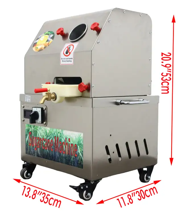 110V AC Electric Sugarcane Juice Extractor filter box 134059 - Photo 3