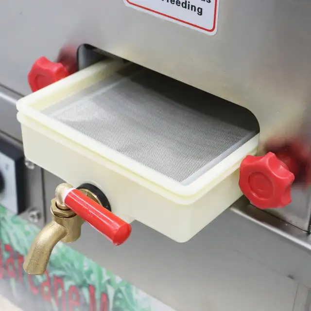 110V AC Electric Sugarcane Juice Extractor filter box 134059 - Photo 9
