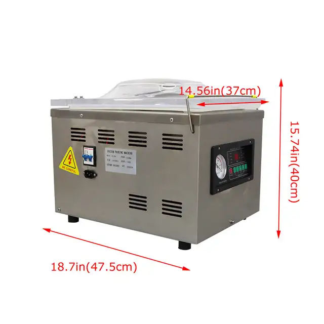 110v Vacuum Sealer Kitchen Food Chamber Package Machine 151021 - Photo 2