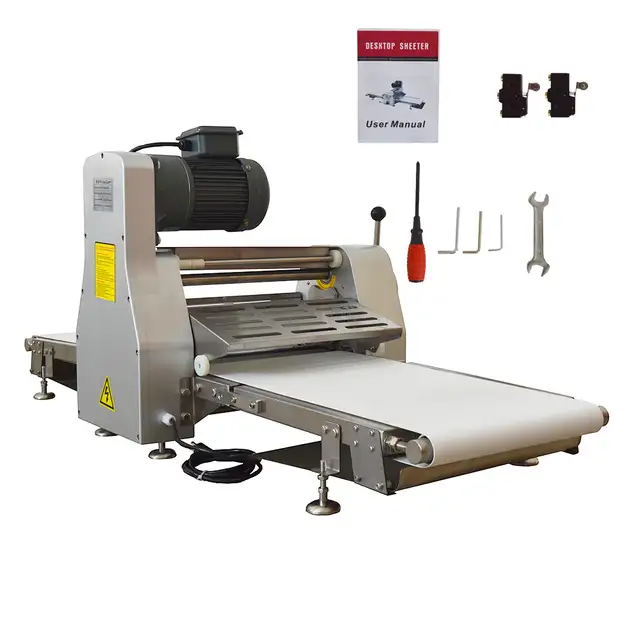 Promotion Dough Sheeter Countertop Pasta Roller Machine 056046