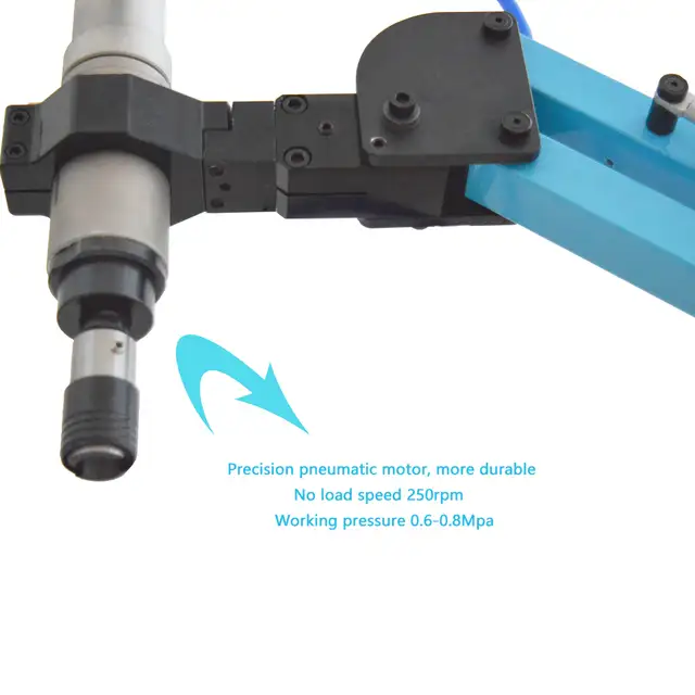 M3-M16 Vertical Pneumatic Touch Tapping Machine Blue Color056217 - Photo 4