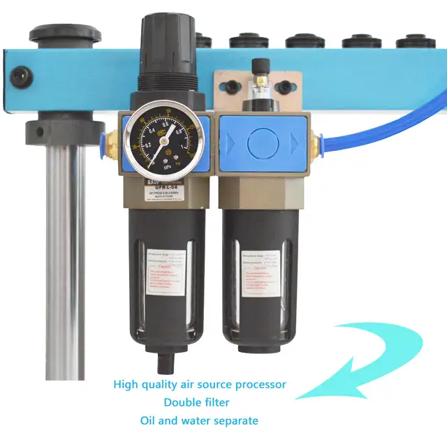 M3-M16 Vertical Pneumatic Touch Tapping Machine Blue Color056217 - Photo 6