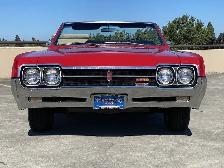1966 OLDS 442 CONVERTIBLE 4 SPD Frame-Off Rotisserie Restoration - Photo 23