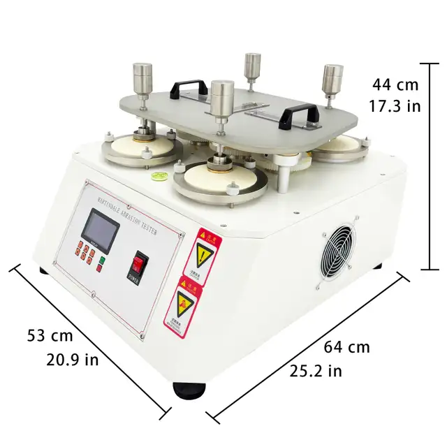 Martindale Abrasion Testing Machine Fabric Wear Tester056467 - Photo 9