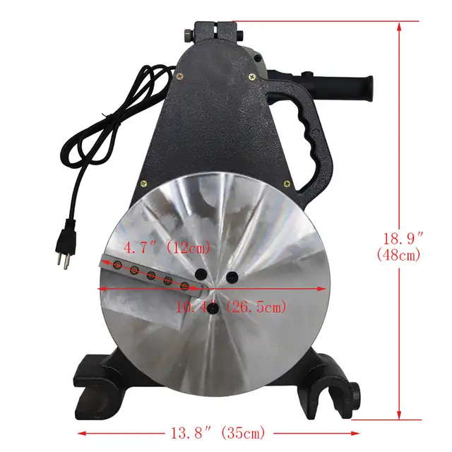 3.54-9.84' 4 Clamps Electric Tube Butt Fusion Welder 145020 - Photo 6