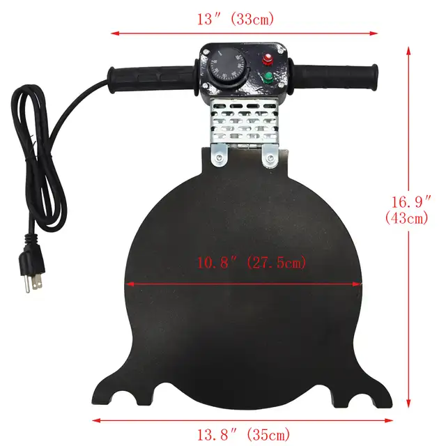 3.54-9.84' 4 Clamps Electric Tube Butt Fusion Welder 145020 - Photo 7