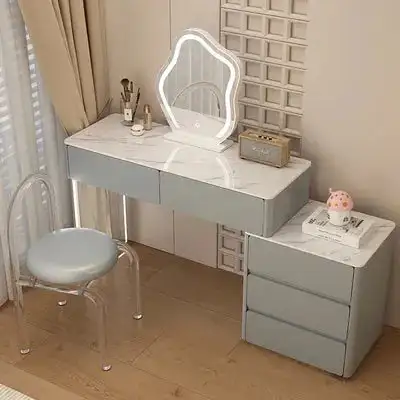 Brand New Modern LED Mirror Vanity Table with drawers $199 - Photo 2