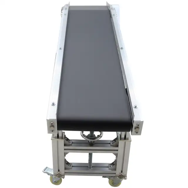 110V 59' PVC Belt Conveyor Electric Plane Ramp Transport 230554 - Photo 5