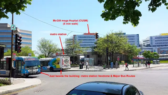 Fully furnished, girl roommates, All incl, metro Vendome, May 1 - Photo 9