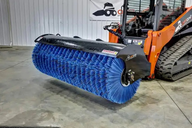Skid Steer Angle Broom 72"