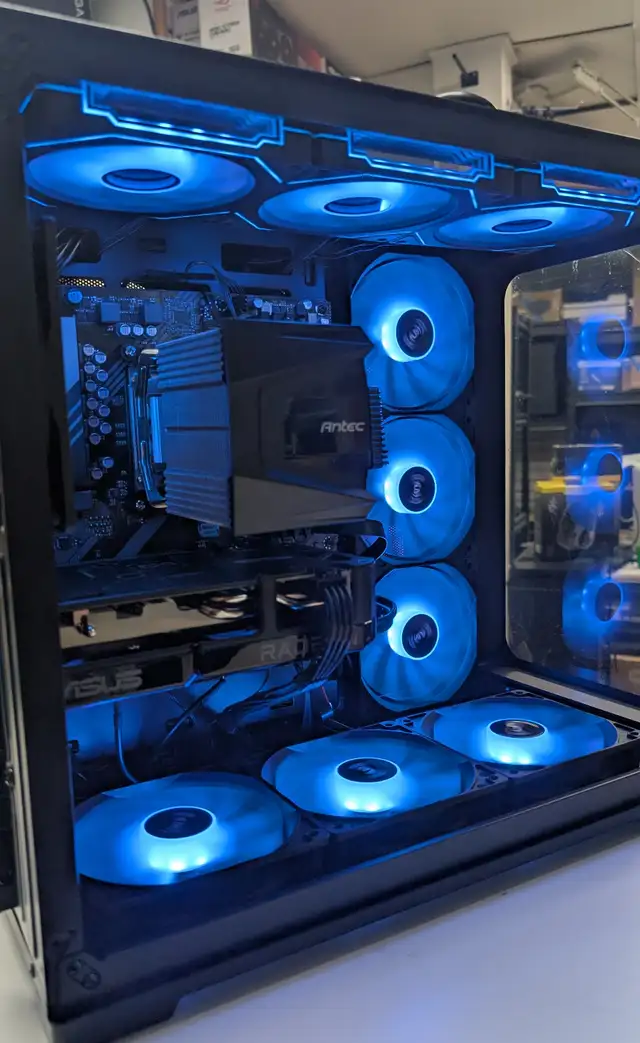 PC GAMING NEUF RX9060XT AMD Ryzen 5 7600X 32GB DDR5 SSD 1TB NVMe - Photo 5