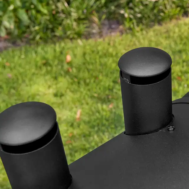 CHAR-GRILLER DUAL FUEL PRO: GAS & CHARCOAL BBQ SMOKER COMBO - Photo 6