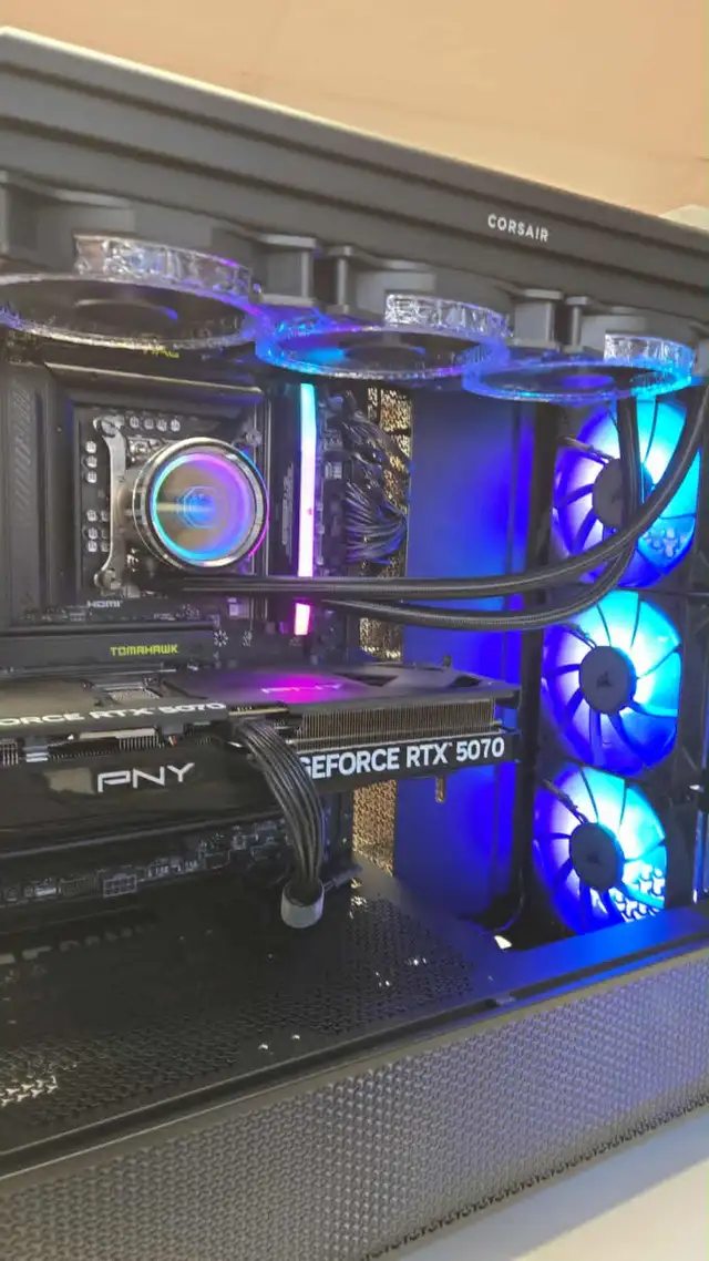 PC GAMING NEUF Ultra 7 265K RTX 5070 12GB DDR5 16GB 1TB SSD NVMe - Photo 2