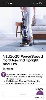 ✨ Eureka PowerSpeed Cord Rewind Pet Turbo Vacuum – Brand New! ✨ - Photo 5