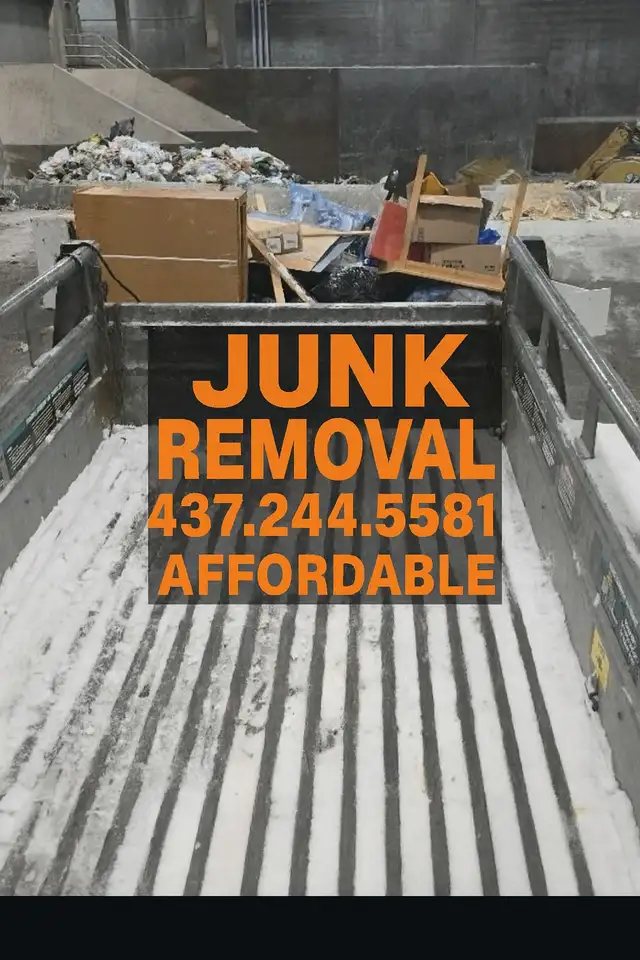 junk removal- available