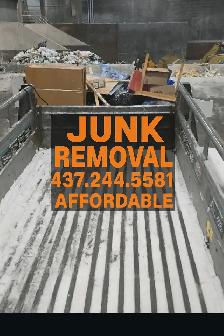 junk removal- available