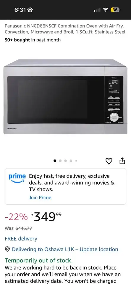 ✨ Panasonic HomeMADE 4-in-1 Multi-Oven Microwave – Brand New! ✨ - Photo 2