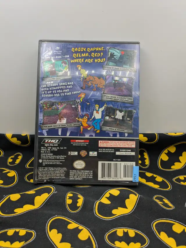Scooby Doo Night of 100 Frights CIB Nintendo Gamecube (#2957) - Photo 2