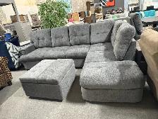 L Shape Sectional Sofa with Storage Ottoman Only for $1099. - Photo 2