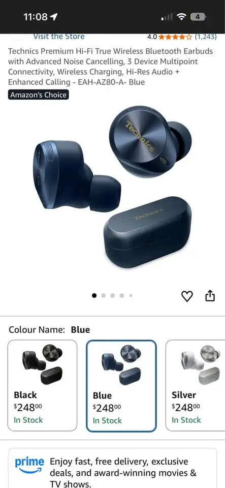 ✨ Technics EAH-AZ80 True Wireless Earbuds - Photo 2