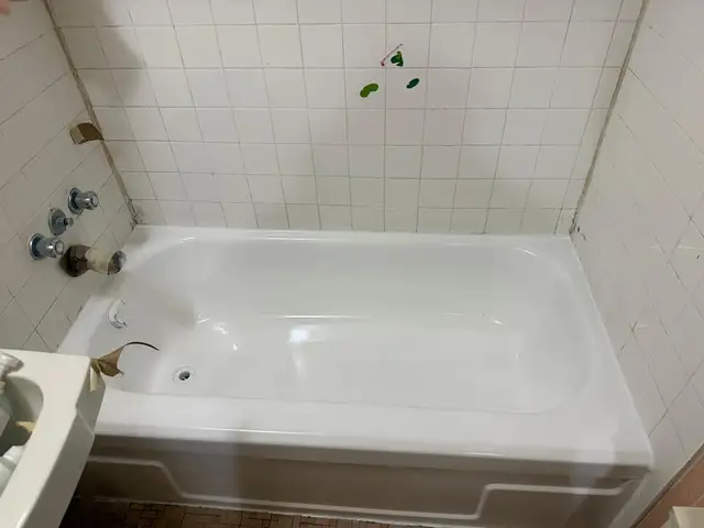 Bathroom Repair Service – Bathtub & Tile Restoration Work - Photo 4