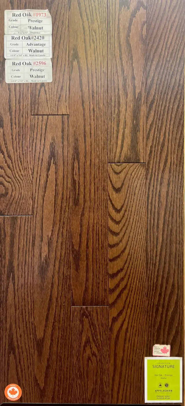 Sale $5.49/sqft Appalachian Hardwood Flooring 4.25' | Walnut