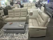 Real Leather Power Recliner Sofa & Love seat For Only $1999. - Photo 2